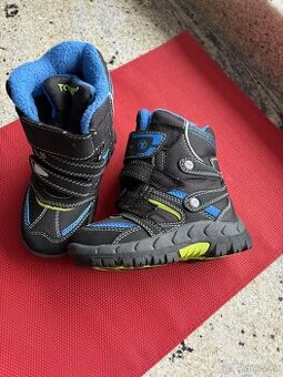 Kotníčkové zimní boty dětské vel. 25 chlapecké