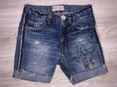 Chlapecké jeansové kraťasy Zara, vel. 116