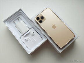 APPLE iPhone 11 Pro 256GB Gold - ZÁRUKA - 100% BATERIE - 1