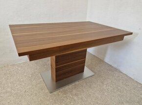 Nový rozkládací stůl OŘECH 90x140+45 cm - 1