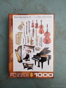 Prodám puzzle Instruments of the orchestra