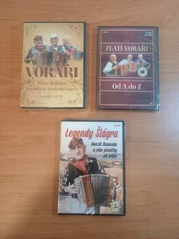 NOVÉ zabalené Legendy Šlágru, 2 x Voraři