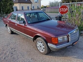 Mercedes Benz W126 280 SE. Šestiválec M110,automat