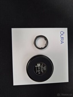 OURA Ring Gen3 Heritage Stealth, velikost 11