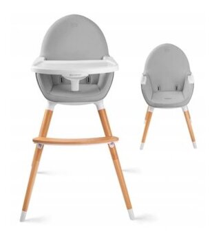 Jídelní stolička Kinderkraft Fini Chair Gray