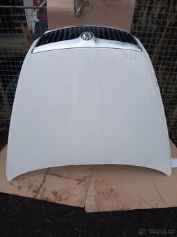 Skoda Octavia 2 facelift - přední kapota, přední nárazník