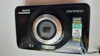 Digitální kompakt Nikon Coolpix S30 - sleva
