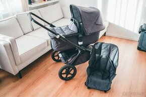 Bugaboo Fox 2 washed black- dvojkombinace