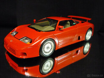 Bugatti EB110 červené Bburago 1/18