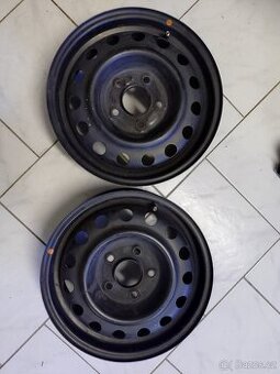 Plechové disky 2ks, R15 5X114,3