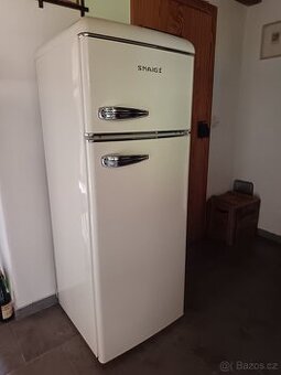 Retro lednice Snaige béžová