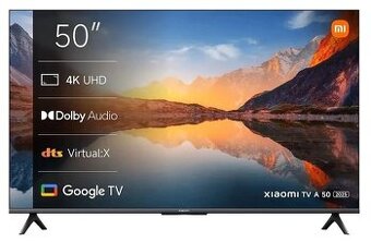 Nová Xiaomi TV A 50" 4K UHD Dolby Audio - nerozbalená + drž