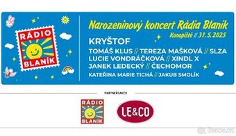 2x lístek Blaník, Konopiště 31.5.2025