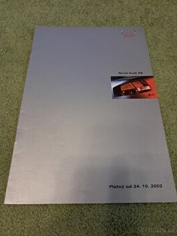 Prospekt Audi A8, 2002