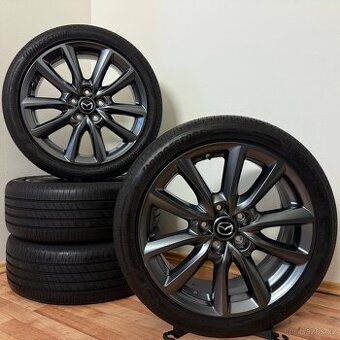 MAZDA 3 5x114,3 R18 ET45+LETNÍ 215/45R18 7,5mm - 1