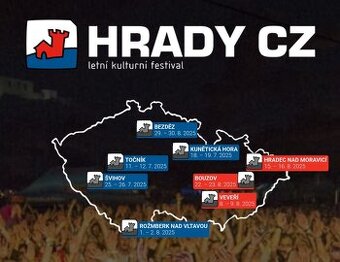 2x vstupenka Hrady CZ Točník