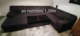 Použitá sedací souprava do U