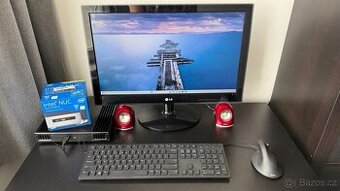 PC set: tichý NUC 5i7RYH, Win 11 Pro, 500GB SSD, RAM 16G