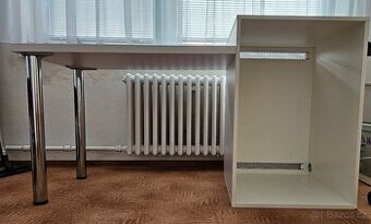 Stůl se skříňkou pro lednici
