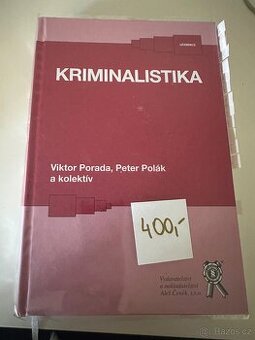 Kriminalistika- Viktor Porada