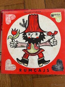 Malé gramofonove desky - sada 3 ks Rumcajs
