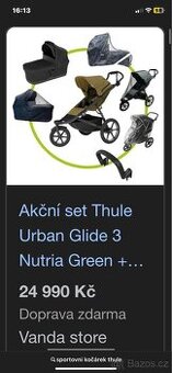 Sportovní kočárek Thule