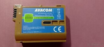 Baterie Avacom pro Nikon EN-EL15 - USB-C port