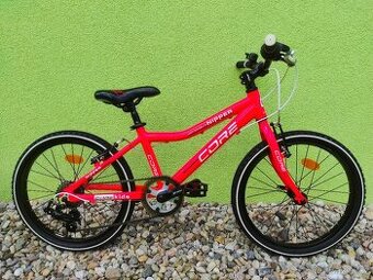 Značkové dětské kolo CORE NIPPER 20" (růžová neonová)