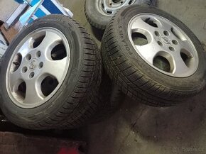 Opel Astra g - ALU ráfky a zimní pneu 195/55-15