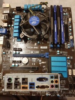 Deska/cpu/chladič _ram
