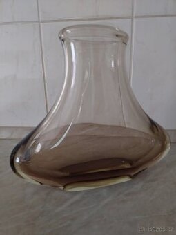 Váza hutní sklo