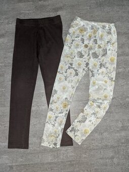 2 x legíny - vel 140