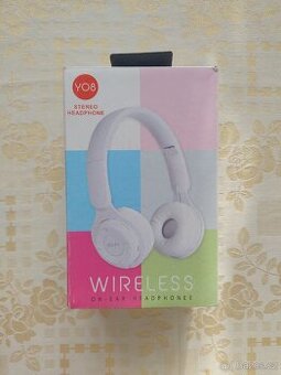 Bluetooth sluchátka bílá