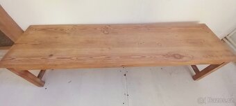 Drevěná lavice - 1