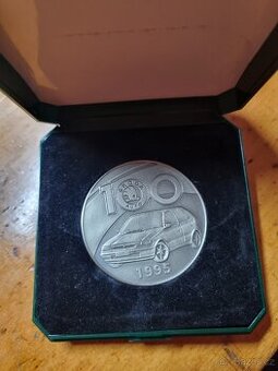 Pamětní medaile Škoda Auto 100 let (1895–1995)