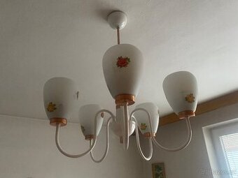 Retro starožitný lustr