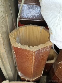 Gabřinec kameninová cihla pálená 10kč za "rouru" k dispozi