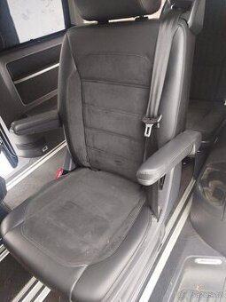 VW T5 T6 sedacka alcantara