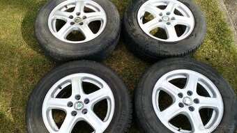 15 alu Škoda Octavia Fabia Rapid Roomster letní pneu