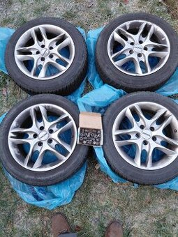 Alu disky s zimnimi pneu
