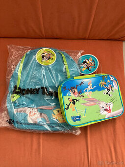 Dětský batoh a izolační taška na svačinu Looney Tunes NOVÉ