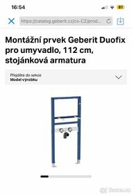 Geberit Duofix pro umyvadlo - 1