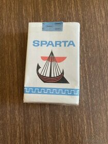 Prázdná krabice cigarety Sparta