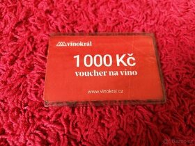 Víno Král - Voucher 1000,-