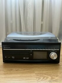 Auna gramofon s CD, rádiem a USB + stereo reproduktory - 1