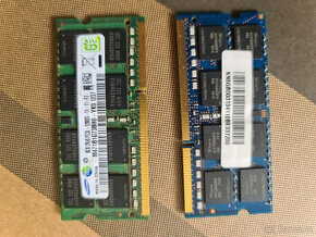 2 x 8GB DDR3 PC3L pameti pro notebooky