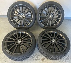 Nová letní sada Škoda TURINI 7,5x18 5x112 ET51 Dunlop