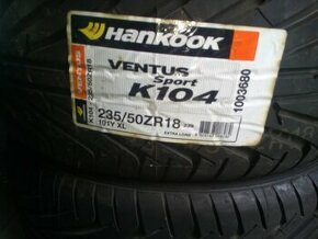 Prodám2KS nikdy nejeté pneu Hankook Ventus sport 235/50/18