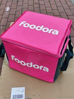 Thermo taška na kolo/skútr - originál Kurýrská foodora zacho - 1
