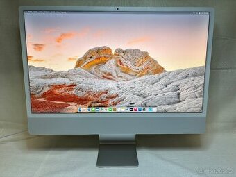 24 Apple iMac M1 8jádro 4,5K 2021 ZÁRUKA RETINA SSD 512GB